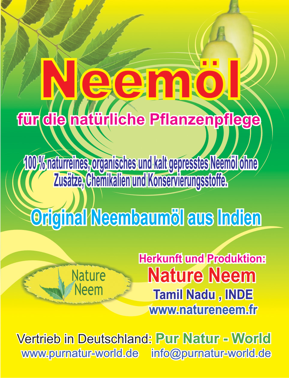 Neemöl-8.2x10.75 nature neem oil german 6-031